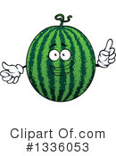 Watermelon Clipart #1336053 by Vector Tradition SM