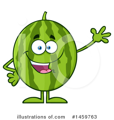 Watermelon Clipart #1459763 by Hit Toon