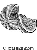 Watermelon Clipart #1742223 by AtStockIllustration