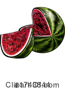 Watermelon Clipart #1743844 by AtStockIllustration