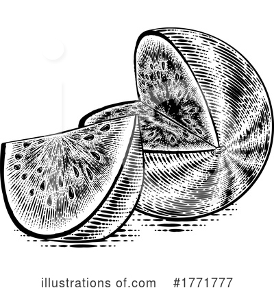 Royalty-Free (RF) Watermelon Clipart Illustration by AtStockIllustration - Stock Sample #1771777
