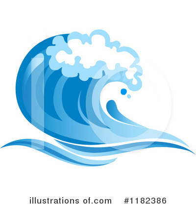 Royalty-Free (RF) Wave Clipart Illustration by Vector Tradition SM - Stock Sample #1182386