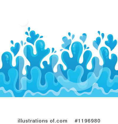 Royalty-Free (RF) Wave Clipart Illustration by visekart - Stock Sample #1196980