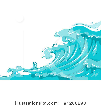 Royalty-Free (RF) Wave Clipart Illustration by BNP Design Studio - Stock Sample #1200298