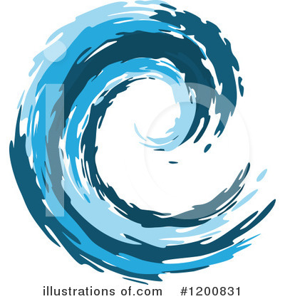 Royalty-Free (RF) Wave Clipart Illustration by Vector Tradition SM - Stock Sample #1200831