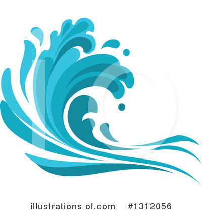 Royalty-Free (RF) Wave Clipart Illustration by Vector Tradition SM - Stock Sample #1312056