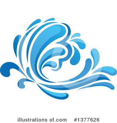 Royalty-Free (RF) Wave Clipart Illustration by Vector Tradition SM - Stock Sample #1377626