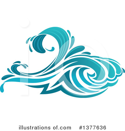 Royalty-Free (RF) Wave Clipart Illustration by Vector Tradition SM - Stock Sample #1377636