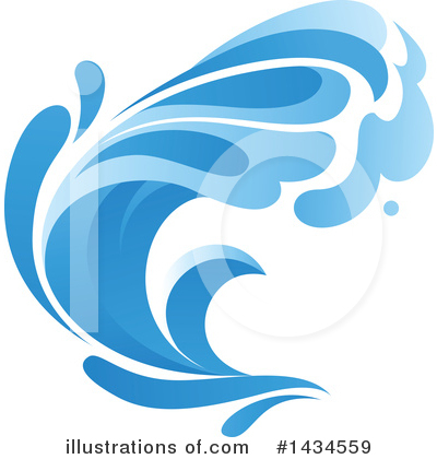 Royalty-Free (RF) Wave Clipart Illustration by Vector Tradition SM - Stock Sample #1434559