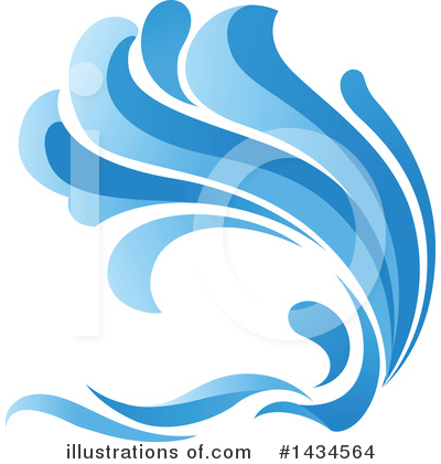 Royalty-Free (RF) Wave Clipart Illustration by Vector Tradition SM - Stock Sample #1434564
