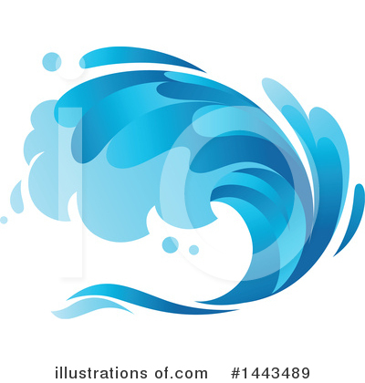 Royalty-Free (RF) Wave Clipart Illustration by Vector Tradition SM - Stock Sample #1443489