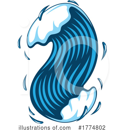 Royalty-Free (RF) Wave Clipart Illustration by Vector Tradition SM - Stock Sample #1774802