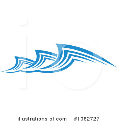 Royalty-Free (RF) Waves Clipart Illustration by Vector Tradition SM - Stock Sample #1062727