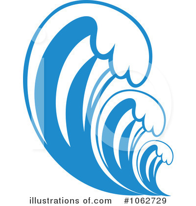 Royalty-Free (RF) Waves Clipart Illustration by Vector Tradition SM - Stock Sample #1062729