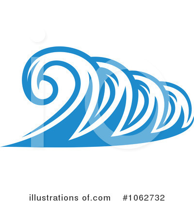 Royalty-Free (RF) Waves Clipart Illustration by Vector Tradition SM - Stock Sample #1062732
