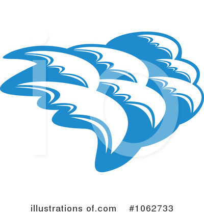 Royalty-Free (RF) Waves Clipart Illustration by Vector Tradition SM - Stock Sample #1062733