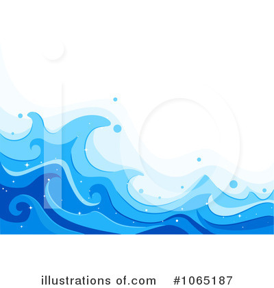 Royalty-Free (RF) Waves Clipart Illustration by BNP Design Studio - Stock Sample #1065187