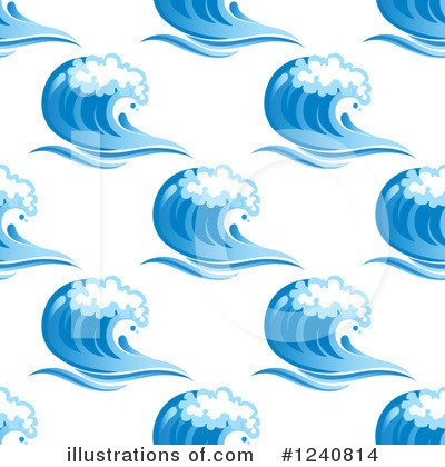 Royalty-Free (RF) Waves Clipart Illustration by Vector Tradition SM - Stock Sample #1240814
