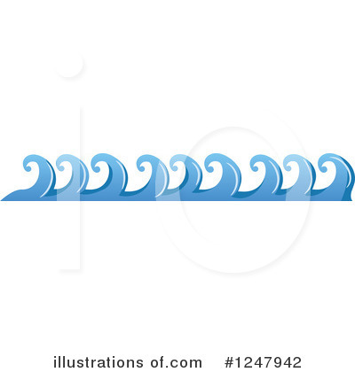 Royalty-Free (RF) Waves Clipart Illustration by BNP Design Studio - Stock Sample #1247942