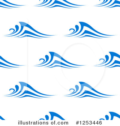 Royalty-Free (RF) Waves Clipart Illustration by Vector Tradition SM - Stock Sample #1253446