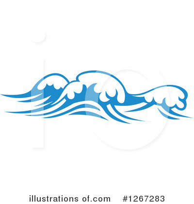 Royalty-Free (RF) Waves Clipart Illustration by Vector Tradition SM - Stock Sample #1267283