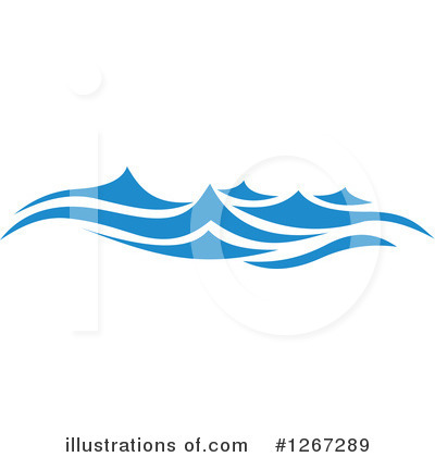 Royalty-Free (RF) Waves Clipart Illustration by Vector Tradition SM - Stock Sample #1267289
