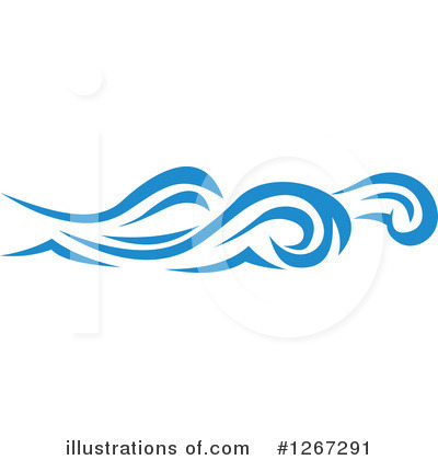Royalty-Free (RF) Waves Clipart Illustration by Vector Tradition SM - Stock Sample #1267291