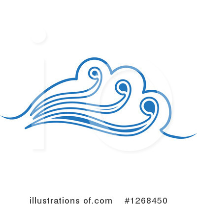Royalty-Free (RF) Waves Clipart Illustration by Vector Tradition SM - Stock Sample #1268450