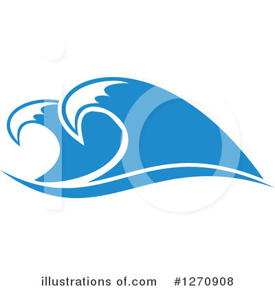 Royalty-Free (RF) Waves Clipart Illustration by Vector Tradition SM - Stock Sample #1270908