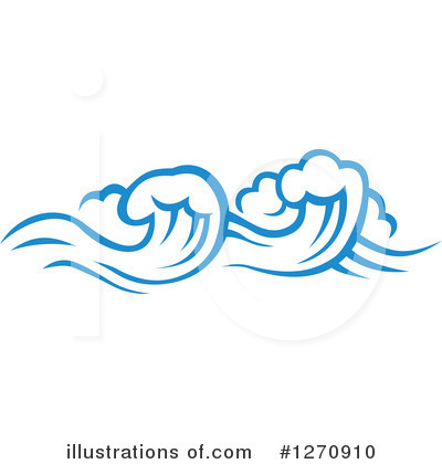 Royalty-Free (RF) Waves Clipart Illustration by Vector Tradition SM - Stock Sample #1270910
