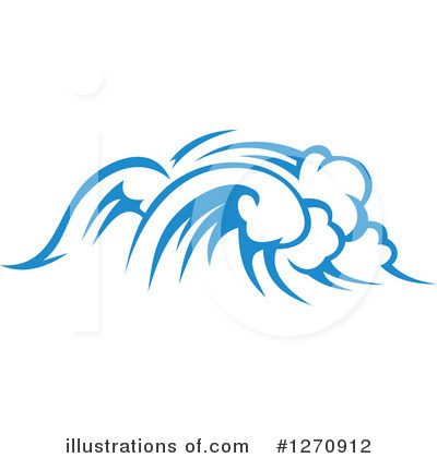 Royalty-Free (RF) Waves Clipart Illustration by Vector Tradition SM - Stock Sample #1270912