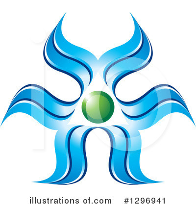 Royalty-Free (RF) Waves Clipart Illustration by Lal Perera - Stock Sample #1296941