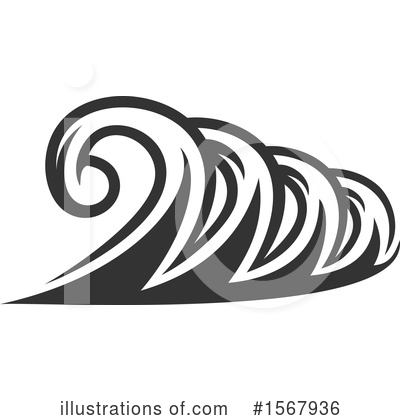 Royalty-Free (RF) Waves Clipart Illustration by Vector Tradition SM - Stock Sample #1567936