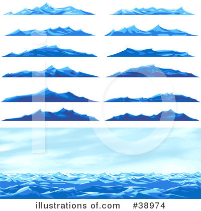 Royalty-Free (RF) Waves Clipart Illustration by Tonis Pan - Stock Sample #38974