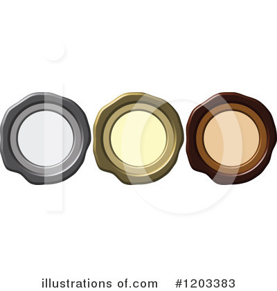 Royalty-Free (RF) Wax Seal Clipart Illustration by Andrei Marincas - Stock Sample #1203383