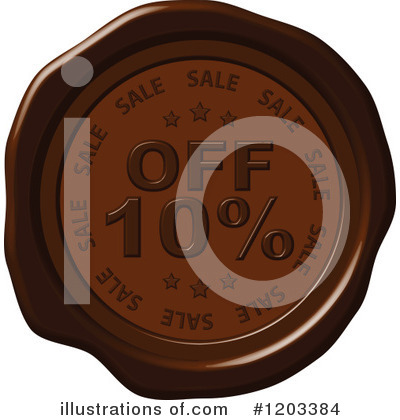 Royalty-Free (RF) Wax Seal Clipart Illustration by Andrei Marincas - Stock Sample #1203384