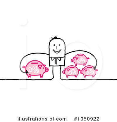Piggy Bank Clipart #1050922 by NL shop