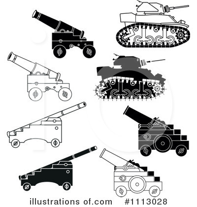 Royalty-Free (RF) Weapons Clipart Illustration by Frisko - Stock Sample #1113028