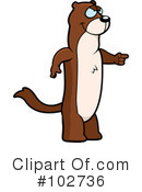 Weasel Clipart #102736 by Cory Thoman