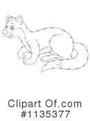 Weasel Clipart #1135377 by Alex Bannykh