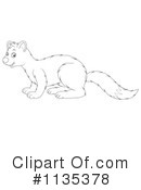 Weasel Clipart #1135378 by Alex Bannykh