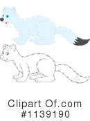 Weasel Clipart #1139190 by Alex Bannykh