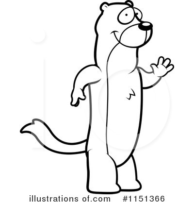 Royalty-Free (RF) Weasel Clipart Illustration by Cory Thoman - Stock Sample #1151366