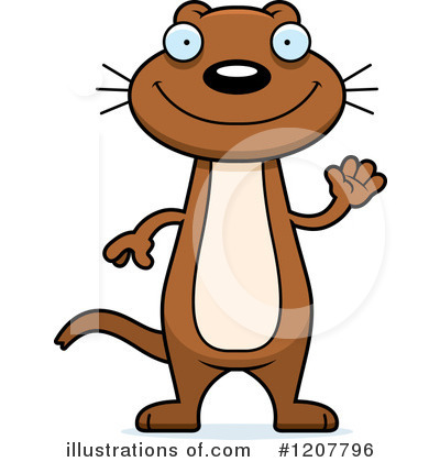 Royalty-Free (RF) Weasel Clipart Illustration by Cory Thoman - Stock Sample #1207796