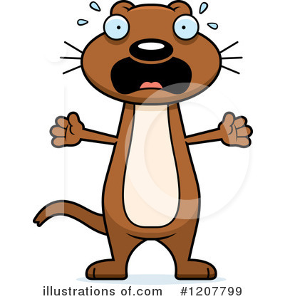Royalty-Free (RF) Weasel Clipart Illustration by Cory Thoman - Stock Sample #1207799
