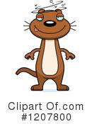Weasel Clipart #1207800 by Cory Thoman