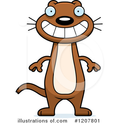 Royalty-Free (RF) Weasel Clipart Illustration by Cory Thoman - Stock Sample #1207801