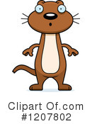 Weasel Clipart #1207802 by Cory Thoman