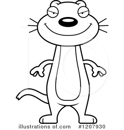 Royalty-Free (RF) Weasel Clipart Illustration by Cory Thoman - Stock Sample #1207930