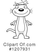 Weasel Clipart #1207931 by Cory Thoman